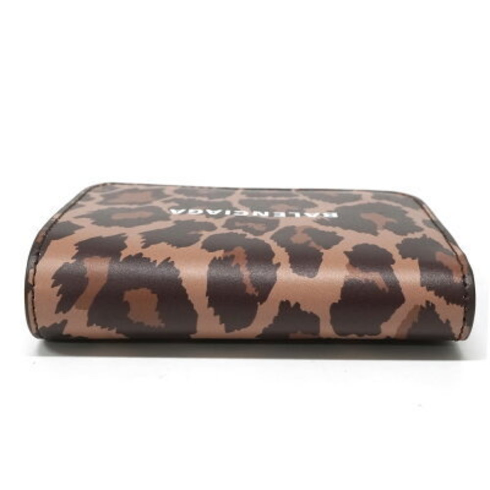 Balenciaga Compact Wallet Leopard Print - Picture 5 of 10